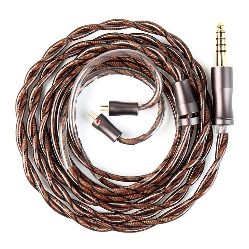 【KBEAR Cadence】Upgrade Cable for HiFi Earphones, Mixed Silver-Plated & Pure Copper Conductors