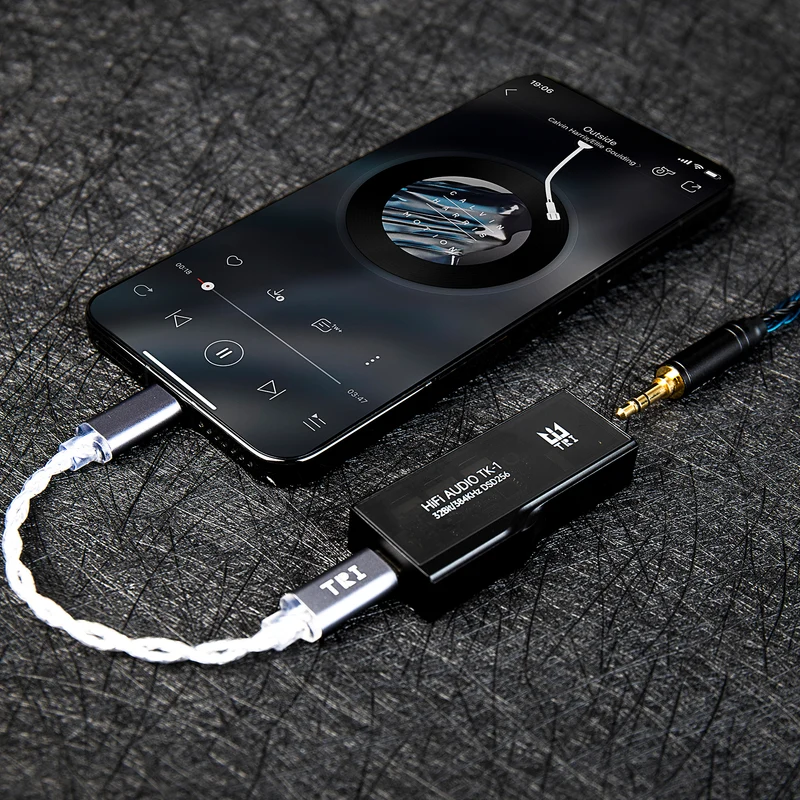 【TRI TK1 · Third Eye 】Portable Lossless DAC/AMP, HiFi Headphone Amplifier, Portable USB DAC Lossless Mini Audio Amps