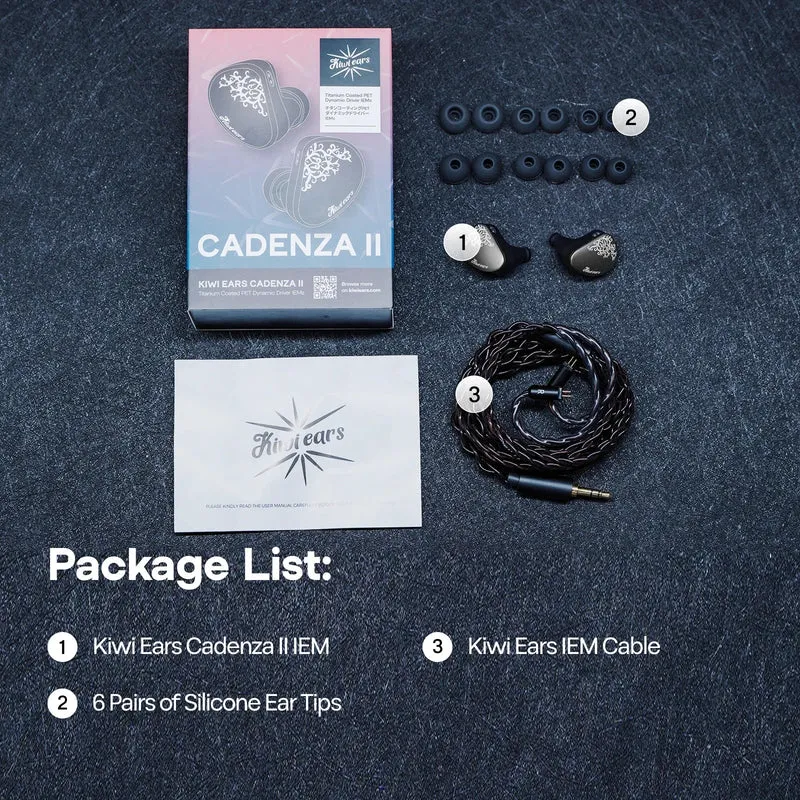 Kiwi Ears Cadenza II IEM