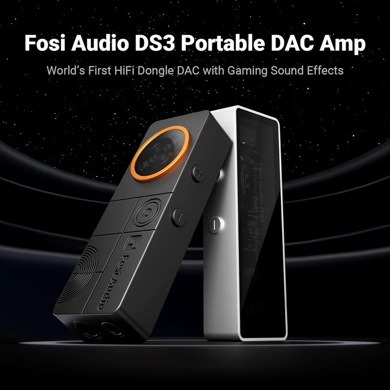 Fosi Audio DS3 Portable Hi-Res DAC & Amp