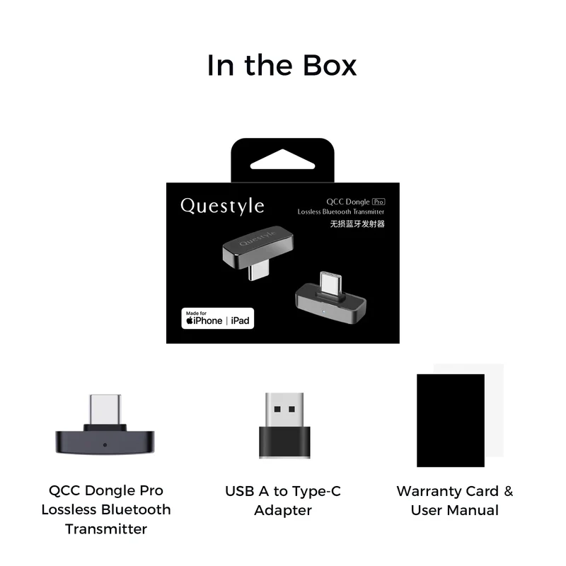 Questyle QCC Dongle Pro Lossless Bluetooth Transmitter