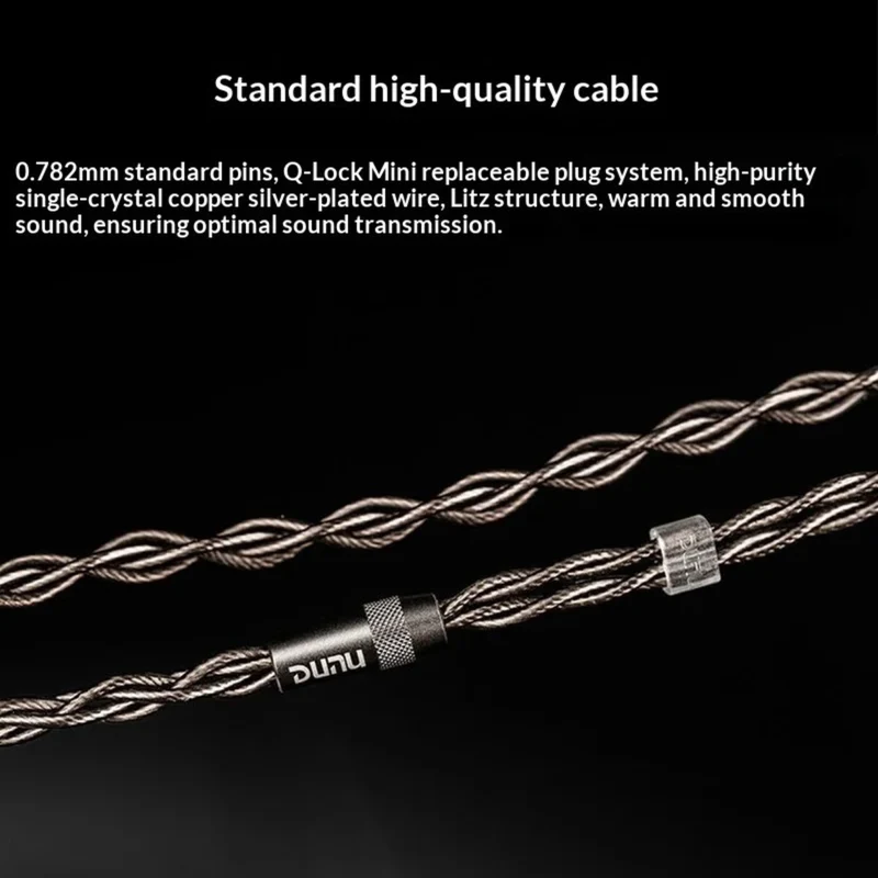 DUNU DN142 1DD+4BA+2 Micro Planar Drivers IEMs