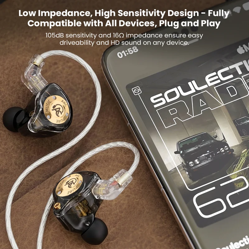 Audiocular ARC Hi-Res Type-C IEM With Mic