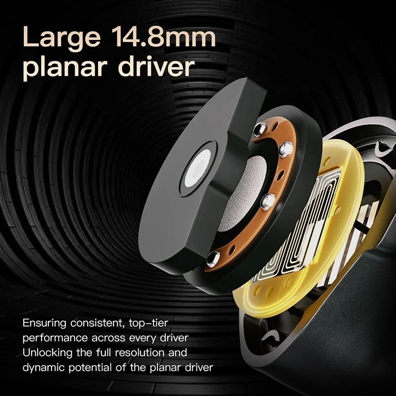 Letshuoer S12 Ultra 14.8mm Planar Driver IEM