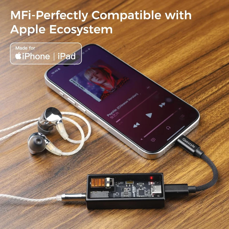 Questyle M15i Hi-Res Lossless Portable DAC & Amp