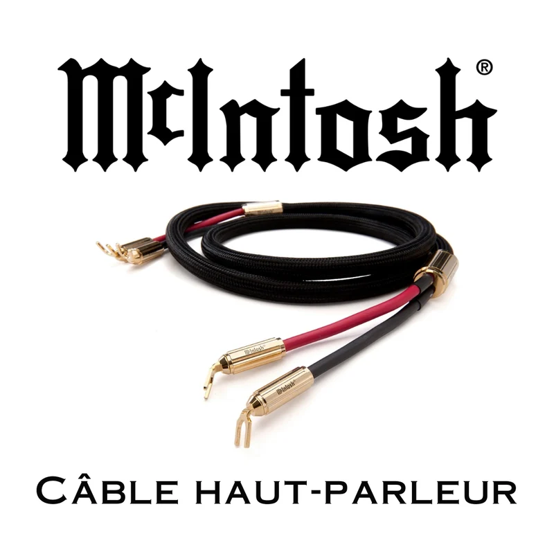 McIntosh | Câbles à haut-parleur (Vendu à l'unité)