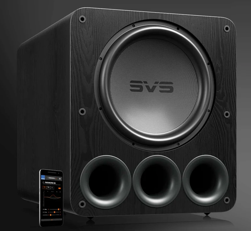 SVS PB-5000 | Caisson de basses à évents 2000Watts avec HP de graves de 15''