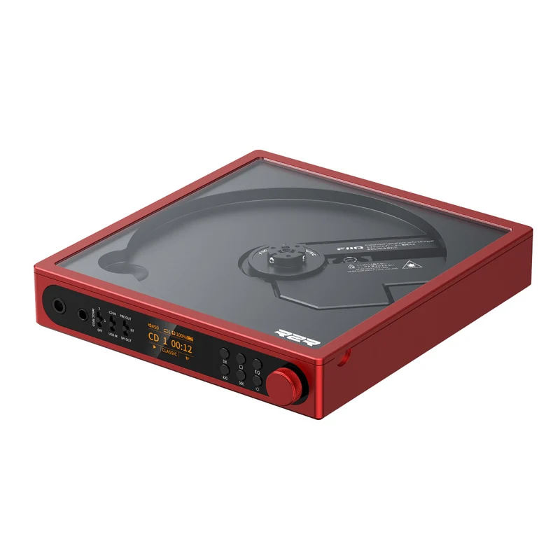 FiiO DM15 R2R | Lecteur de CD portable avec transmission Bluetooth aptX HD