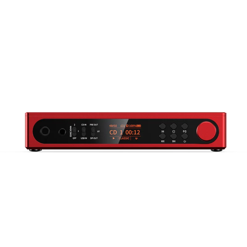 FiiO DM15 R2R | Lecteur de CD portable avec transmission Bluetooth aptX HD