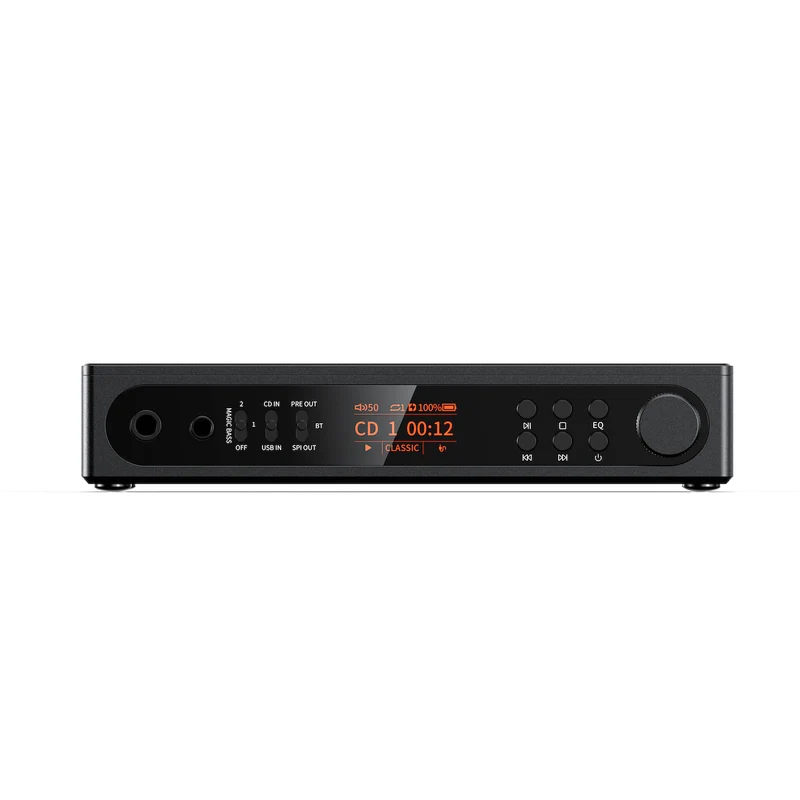 FiiO DM15 R2R | Lecteur de CD portable avec transmission Bluetooth aptX HD