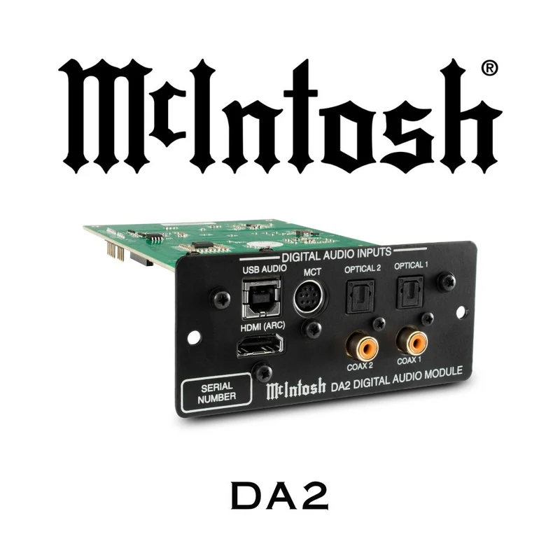 McIntosh DA2 | Module Audio Numérique DAC Haute Résolution