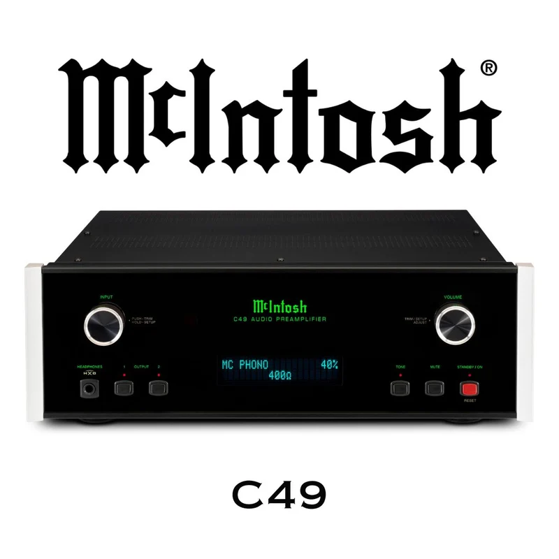 McIntosh C49 | Préamplificateur Stéréo Audiophile Ultra‑Flexible