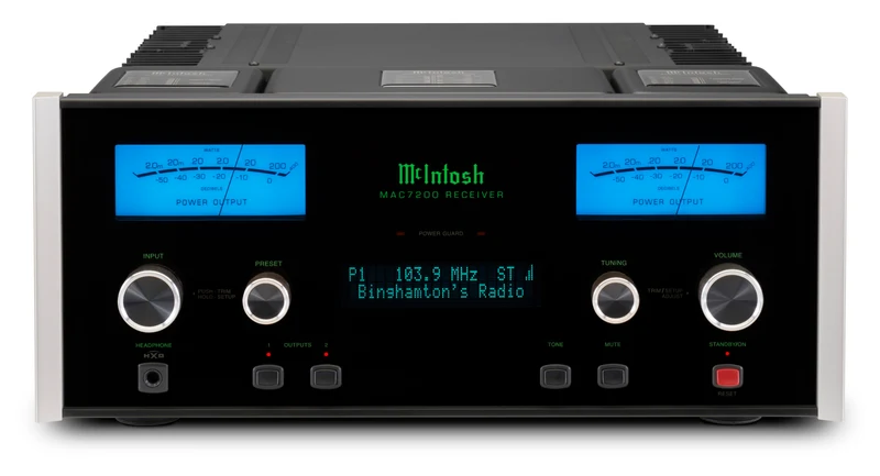 McIntosh MAC7200 | Récepteur FM Stéréo Haute Fidélité Puissant et Complet