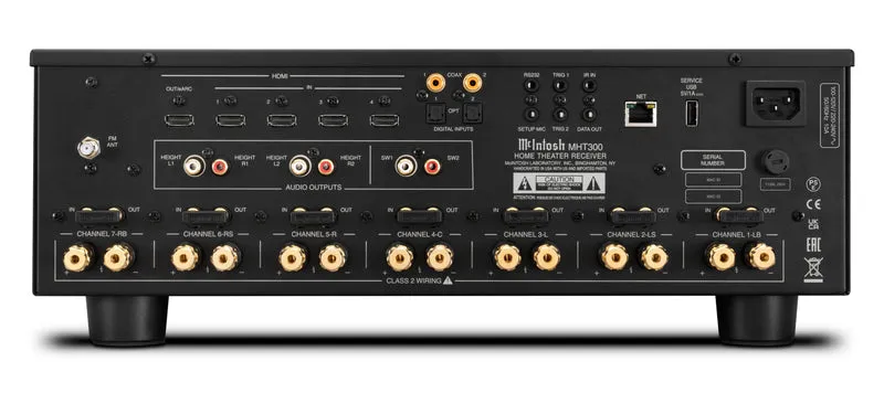 McIntosh MHT300 – Récepteur cinéma-maison 7.2 haut de gamme