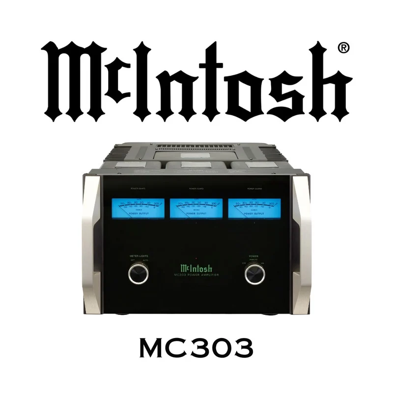 McIntosh MC303 | Amplificateur de Puissance 3 Canaux d’Exception