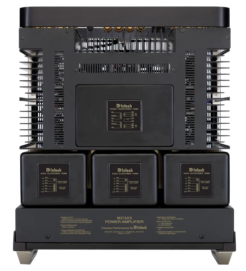 McIntosh MC303 | Amplificateur de Puissance 3 Canaux d’Exception