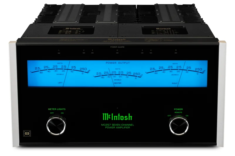 McIntosh MC257 | Amplificateur de Puissance 7 Canaux pour Home Cinéma et Hi‑Fi