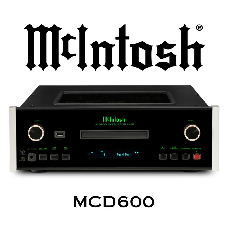 McIntosh MCD600 – Le Lecteur CD Audiophile Réinventé