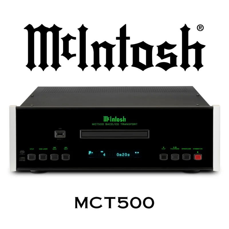 McIntosh MCT500 – Le Transport CD Audiophile de Référence