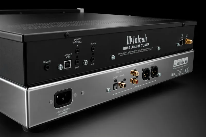 McIntosh MR89 | Tuner AM/FM audiophile de précision absolue