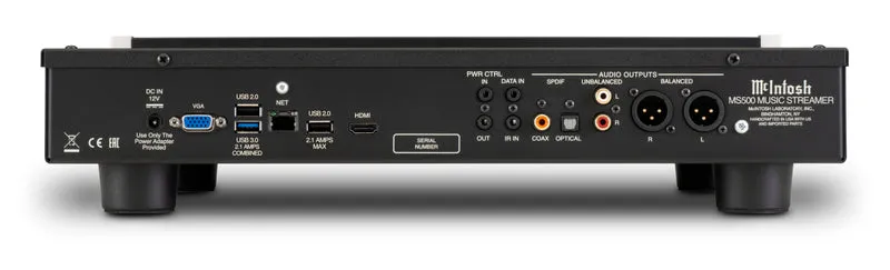 McIntosh MS500 – Lecteur réseau audiophile