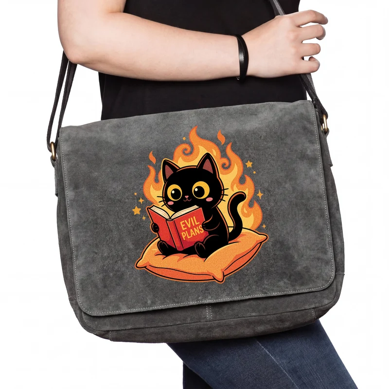Chat Noir Lisant "Evil Plans" - Plans Maléfiques avec Style