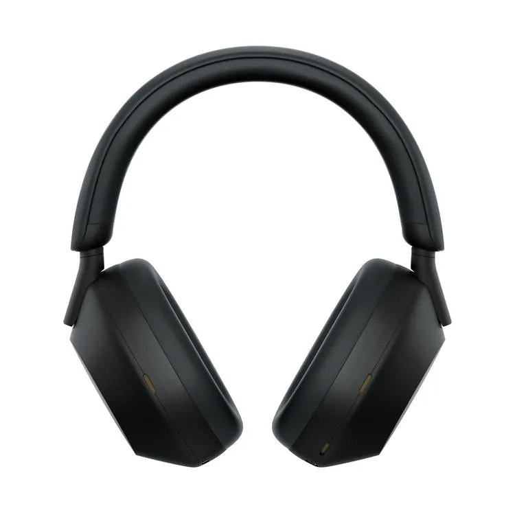 Sony WH-1000XM5/B | Casque supra-auriculaire sans fil - Réduction du bruit - 8 microphones - Noir