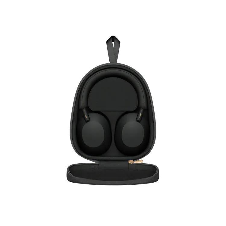 Sony WH-1000XM5/B | Casque supra-auriculaire sans fil - Réduction du bruit - 8 microphones - Noir