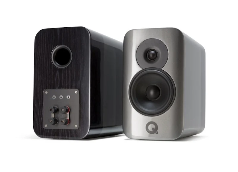 Q Concept 300 | Enceintes acoustiques d'étagère haut de gamme (Supports inclus)