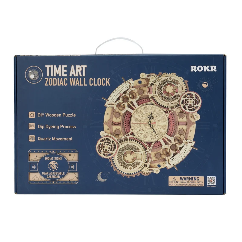 Horloge murale signe du zodiaque