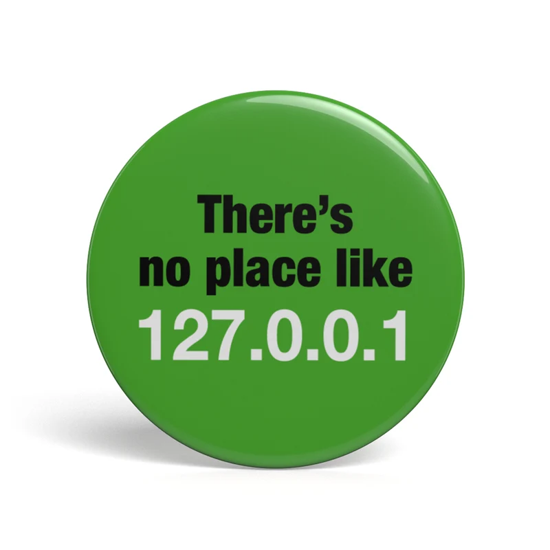 Bouton geek 127.0.0.1