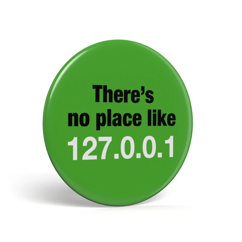 Bouton geek 127.0.0.1