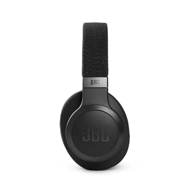 JBL Live 660NC | Casque sans fil supra-auriculaire - Bluetooth - Suppression active du bruit - Connexion multipoint - Noir