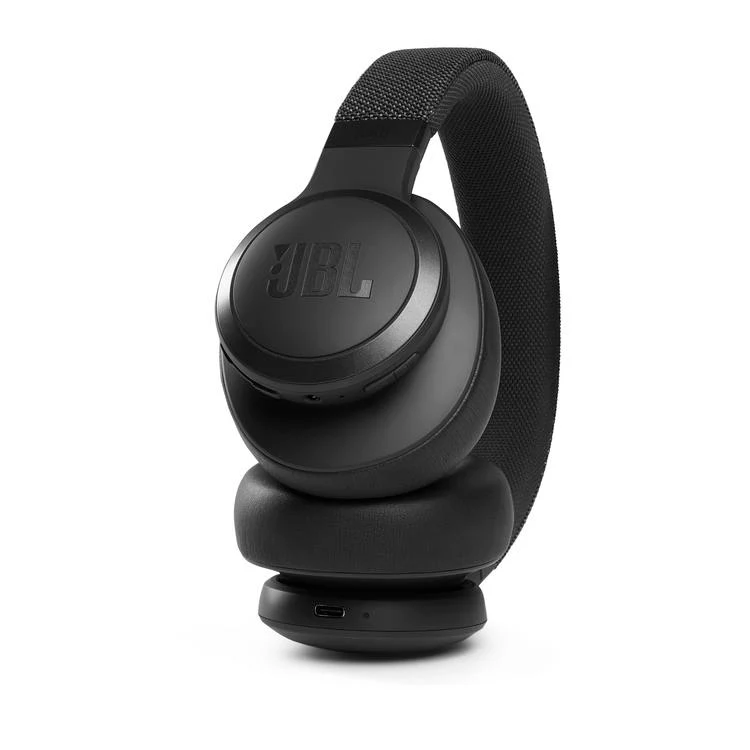 JBL Live 660NC | Casque sans fil supra-auriculaire - Bluetooth - Suppression active du bruit - Connexion multipoint - Noir