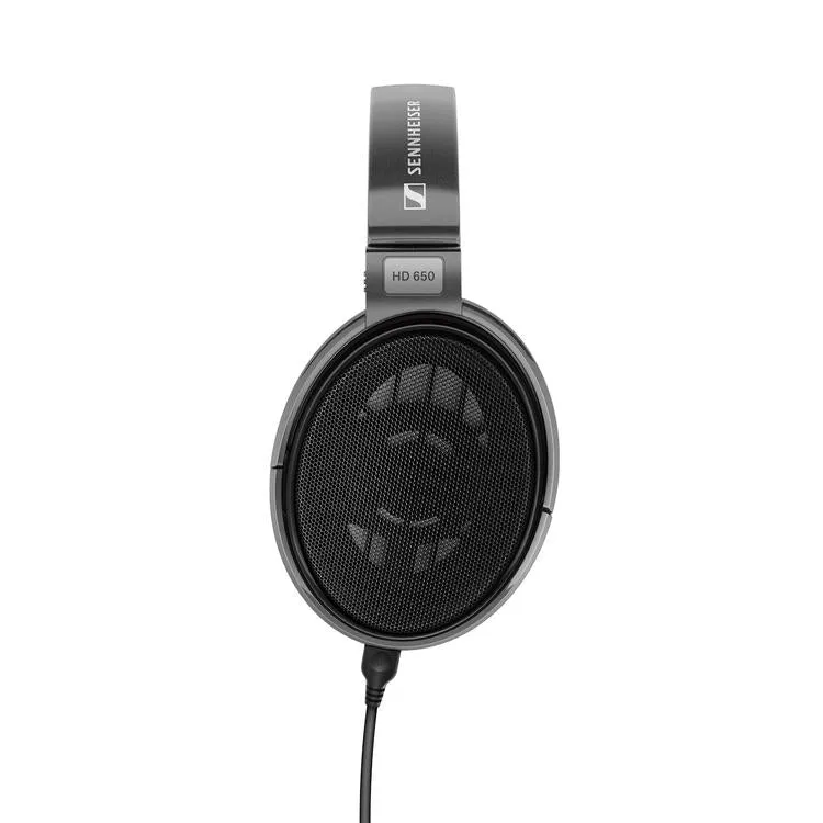 Sennheiser HD 650 | Casque dynamique circum-auriculaire - Modèle ouvert - Pour audiophiles - Filaire - Câble OFC détachable - Noir