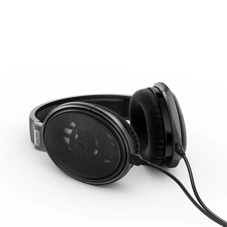 Sennheiser HD 650 | Casque dynamique circum-auriculaire - Modèle ouvert - Pour audiophiles - Filaire - Câble OFC détachable - Noir