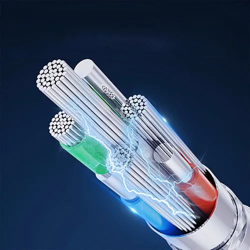 USB CABLE - USB C 3A 1.2M JOYROOM S-UC027A13 - WHITE