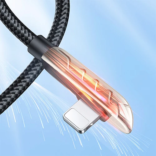 JOYROOM USB CABLE - LIGHTNING CHARGING / DATA 2.4A 1.2M SILVER S-1230K3
