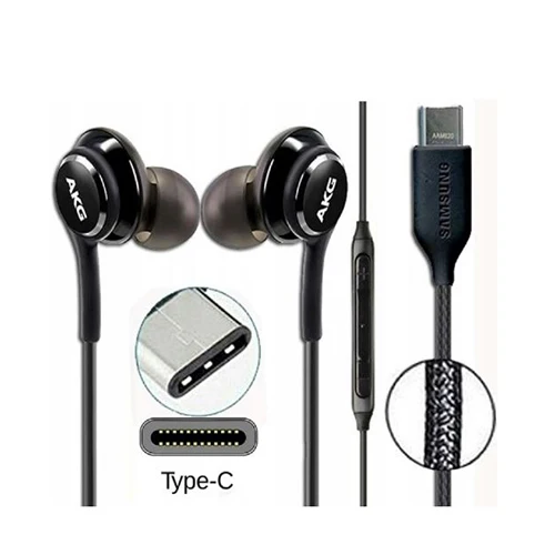 SAMSUNG EARPHONES AKG USB-C BLACK FOR GALAXY S10+