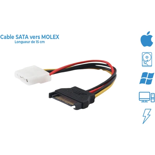 SATA TO MOLEX SMART 2 LINK CABLE