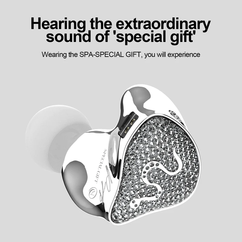 【EarAcoustic Audio SPA-Special Gift】in Ear Monitor 10mm PEEK+PU Composite Diaphragm DD IEM Headphones