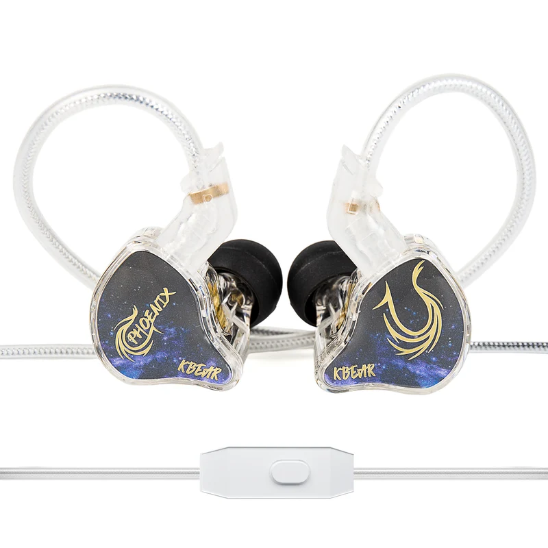 【KBEAR Phoenix——Clearance】10mm DD with Double Magnet and PET Diaphragm IEM in Ear Monitors