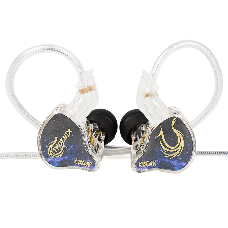 【KBEAR Phoenix——Clearance】10mm DD with Double Magnet and PET Diaphragm IEM in Ear Monitors