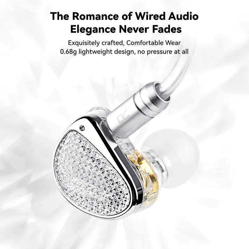 【EarAcoustic Audio STA-K】Dual Dynamic Drivers HiFi in Ear Earphones