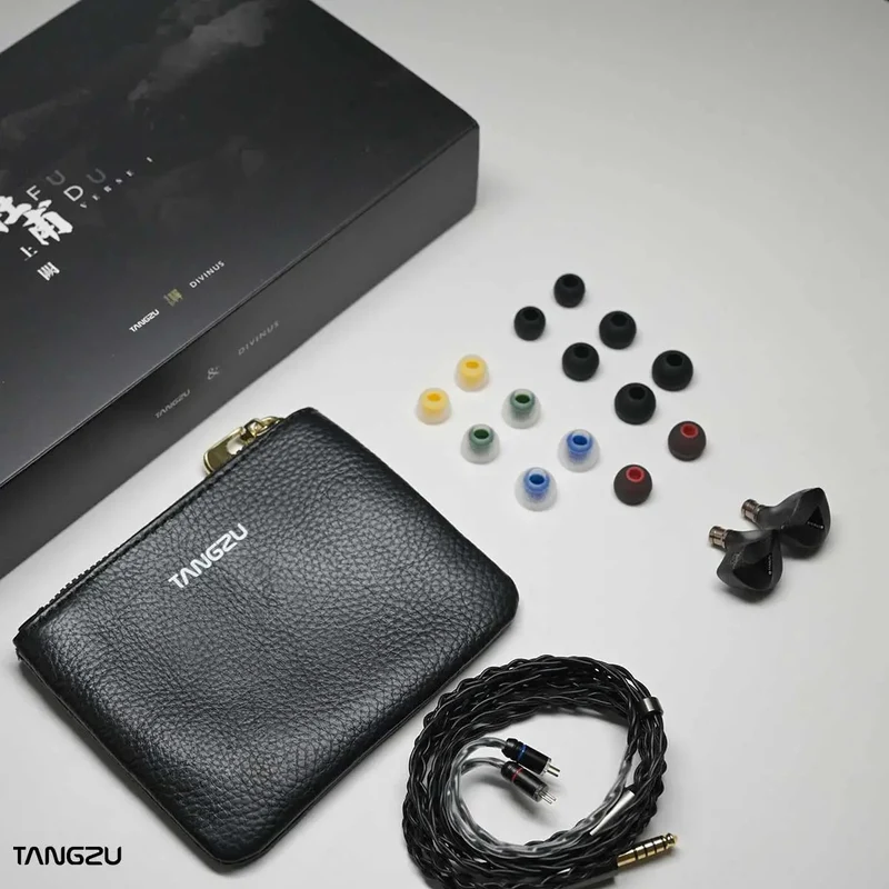 【Tangzu Fudu Verse 1】1DD+2BA Driver Earphone, HiFi IEM in Ear Monitor for Audiophile Musician