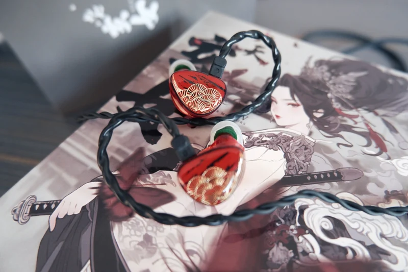 【Tangzu XuanNv】2 Dynamic Driver HiFi IEM Earphones, Wired Gaming Earbuds