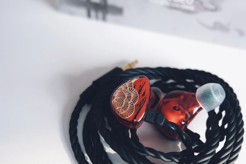 【Tangzu XuanNv】2 Dynamic Driver HiFi IEM Earphones, Wired Gaming Earbuds