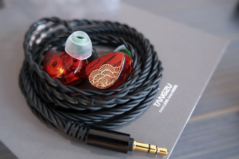 【Tangzu XuanNv】2 Dynamic Driver HiFi IEM Earphones, Wired Gaming Earbuds