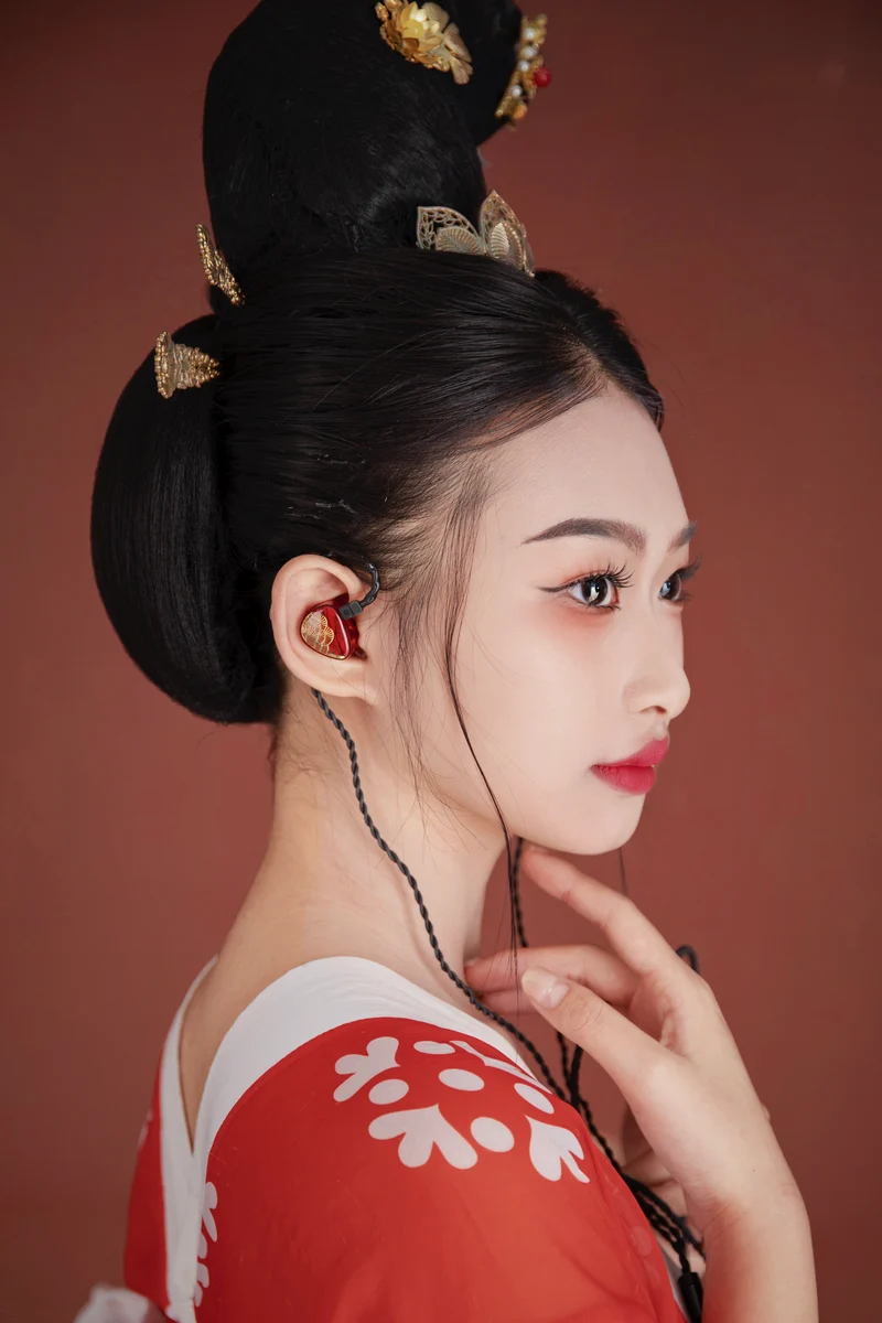 【Tangzu XuanNv】2 Dynamic Driver HiFi IEM Earphones, Wired Gaming Earbuds
