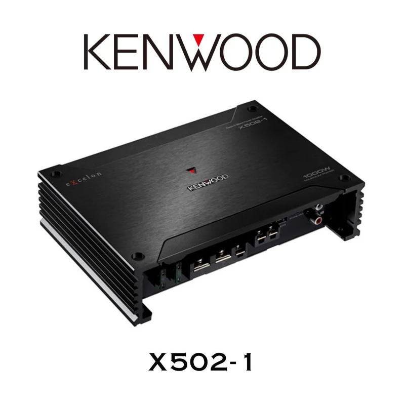 KENWOOD X502-1 | Amplificateur d'auto Mono Classe D 1000W